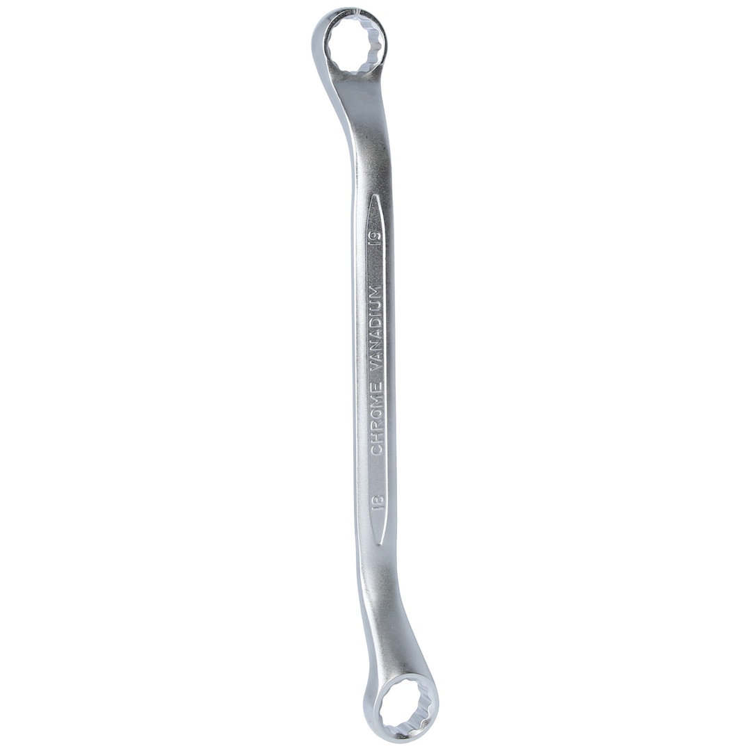 KS Tools Doppel-Ringschlüssel, leicht gekröpft, 18x19 mm
