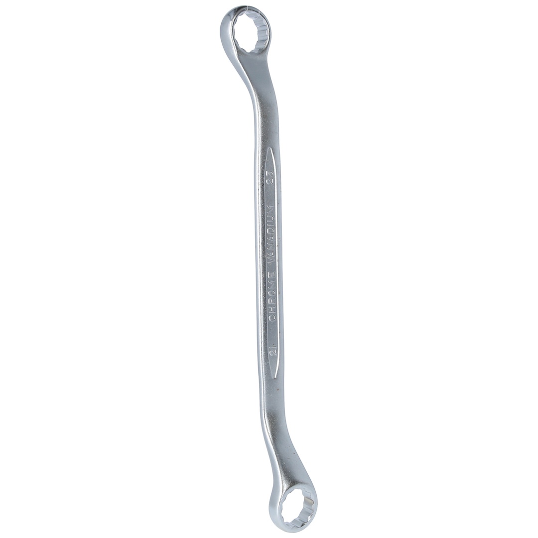 KS Tools Doppel-Ringschlüssel, leicht gekröpft, 21x23 mm