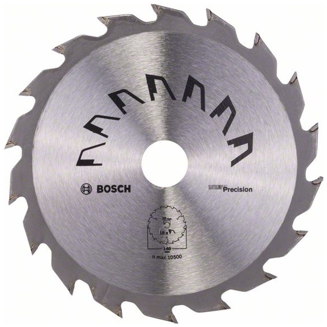 Bosch Kreissägeblatt PRECISION, DIY, 140 x 20 x 2,5 mm, 18