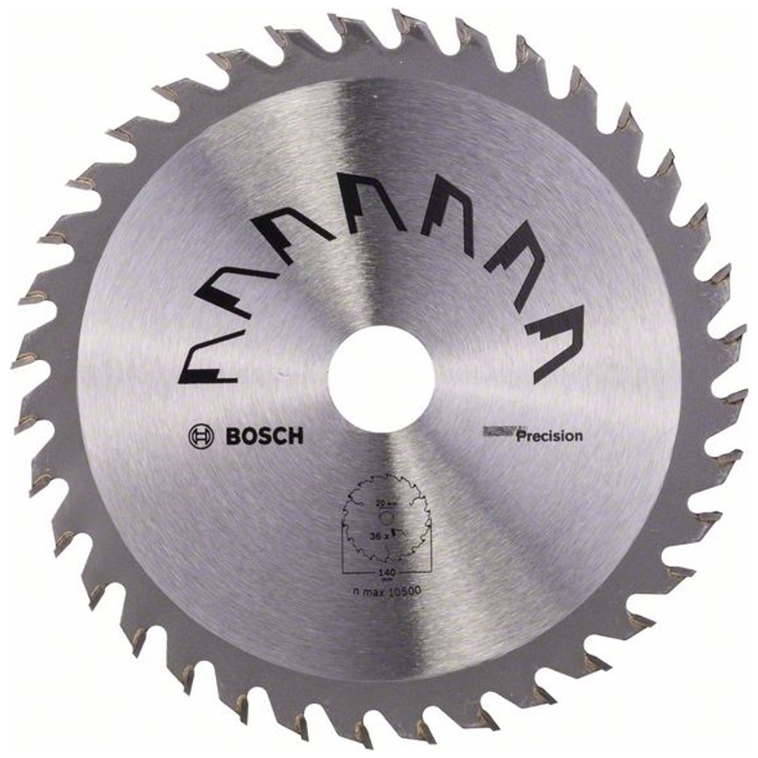 Bosch Kreissägeblatt PRECISION, DIY, 140 x 20 x 2,5 mm, 36