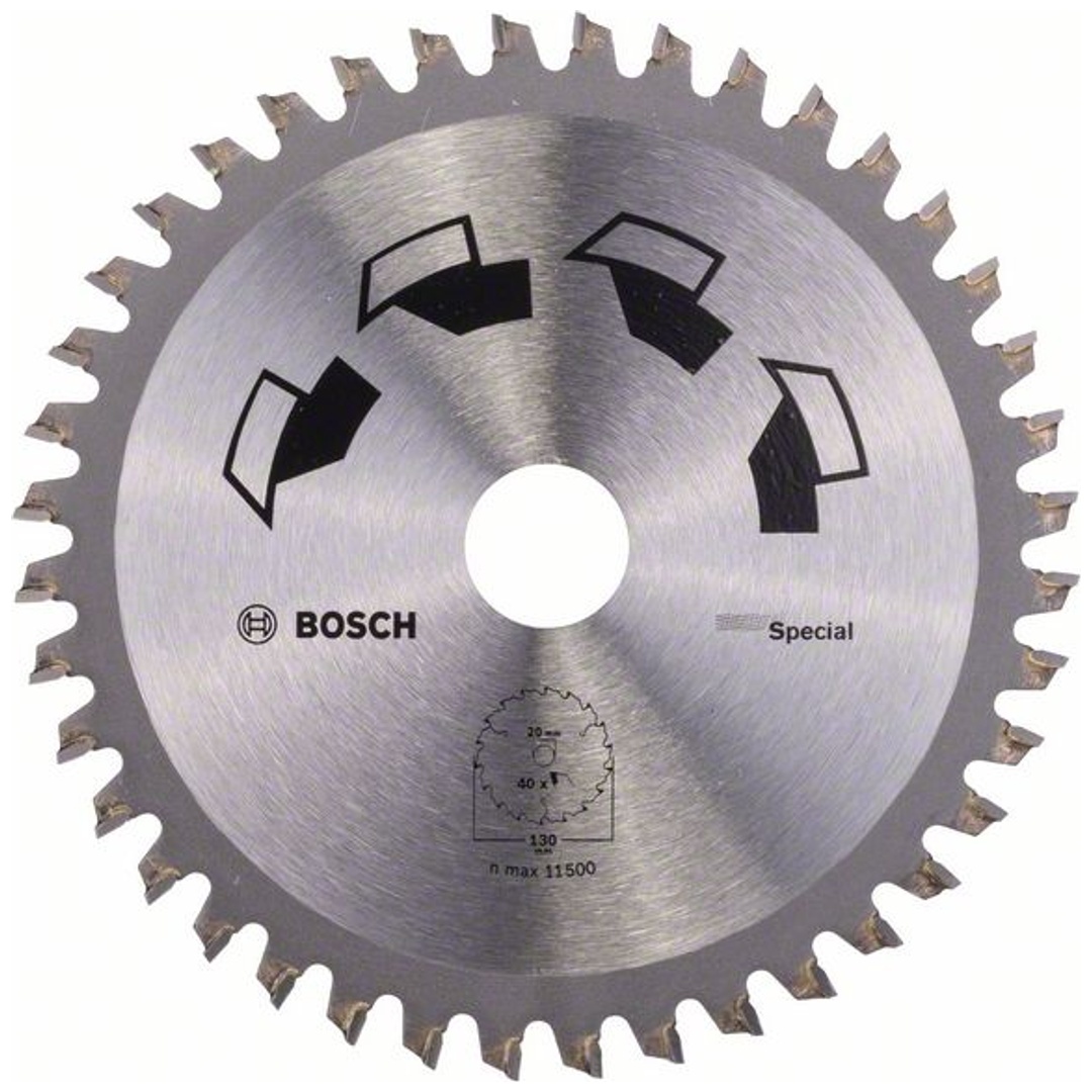 Bosch Kreissägeblatt SPECIAL, DIY, 130 x 20 x 2,2 mm, 40