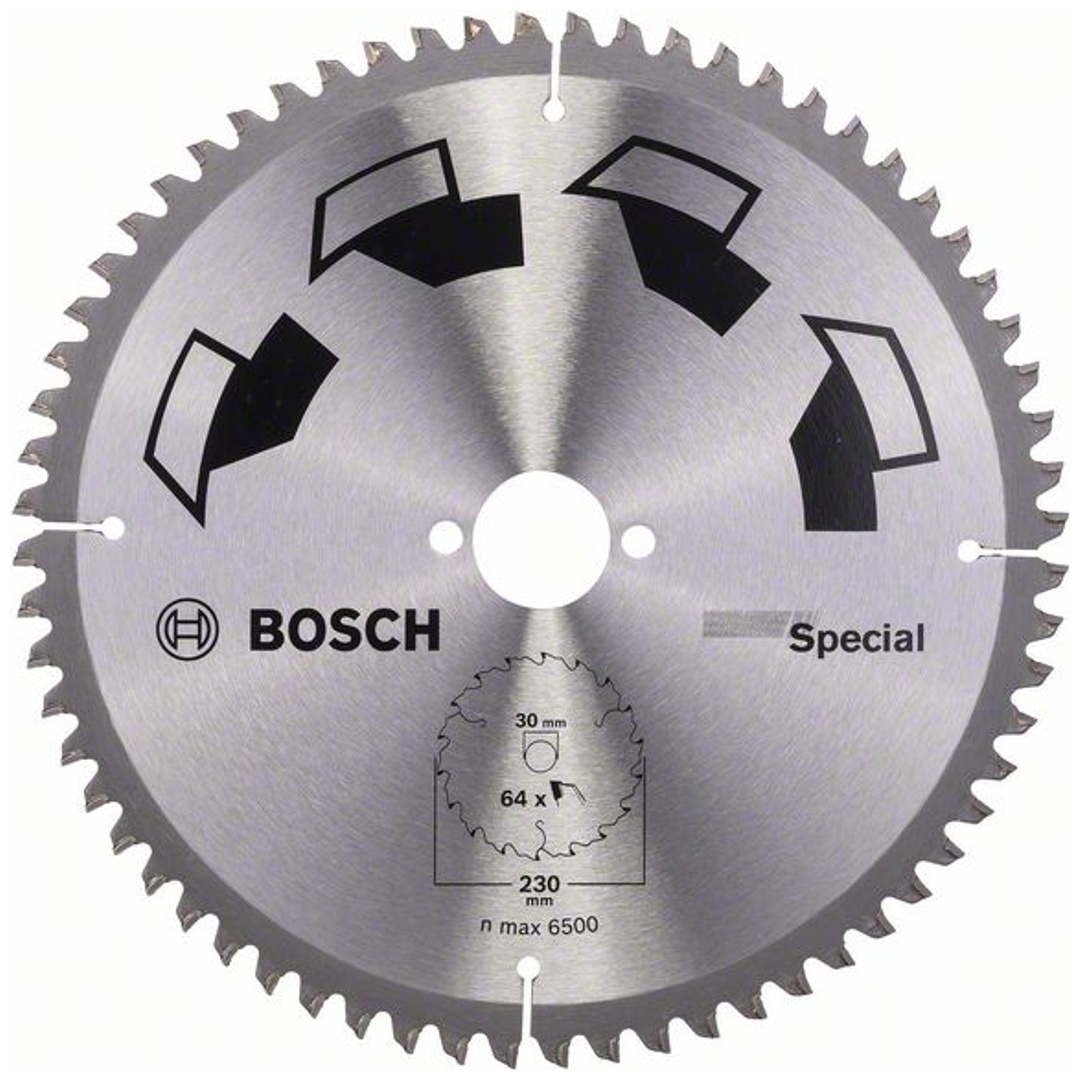 Bosch Kreissägeblatt SPECIAL, DIY, 230 x 30 x 2,5 mm, 64