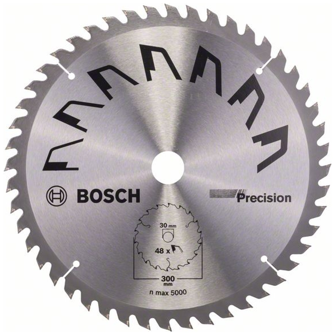 Bosch Kreissägeblatt PRECISION, DIY, 300 x 30 x 3,2 mm, 48