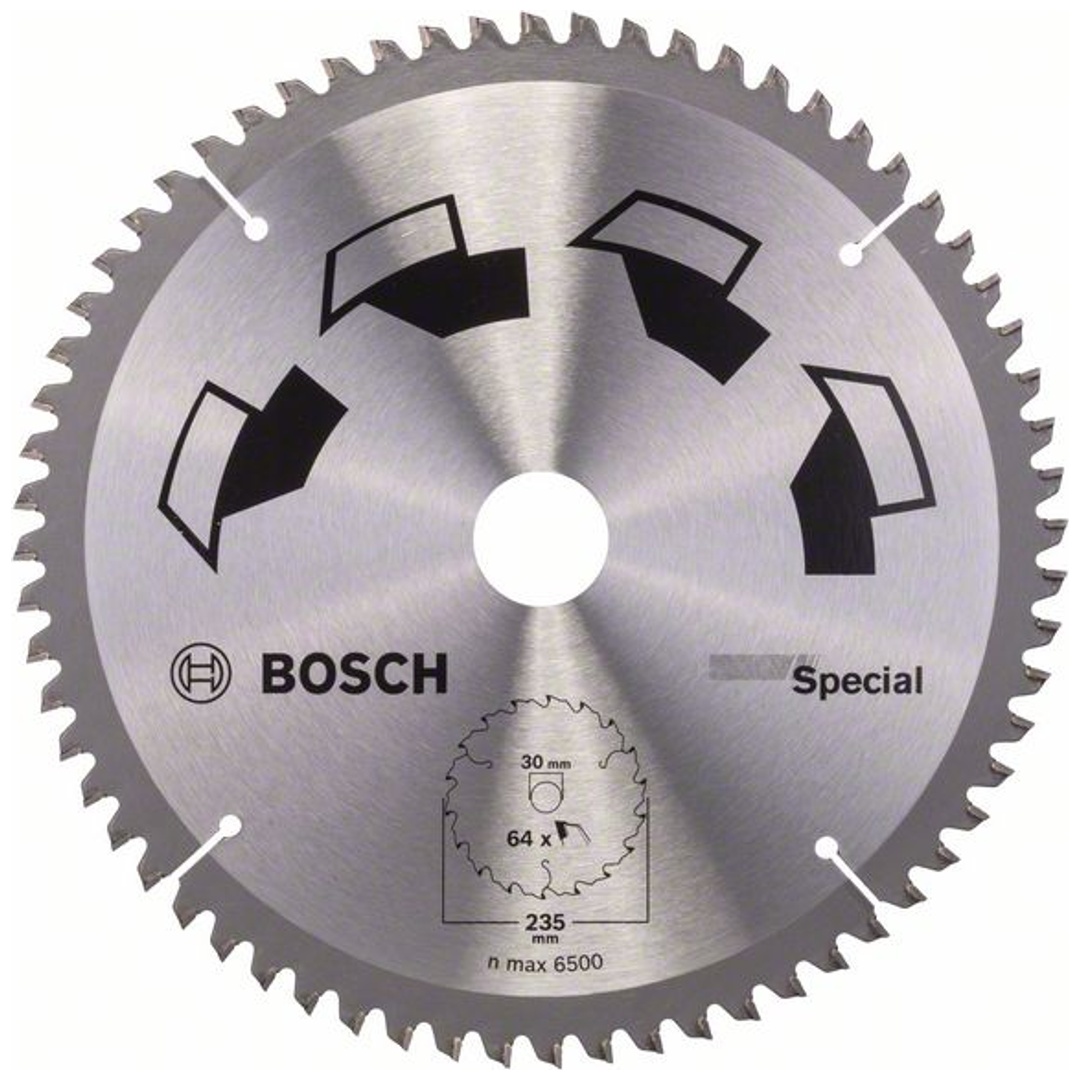 Bosch Kreissägeblatt SPECIAL, DIY, 235 x 30 x 2,5 mm, 64