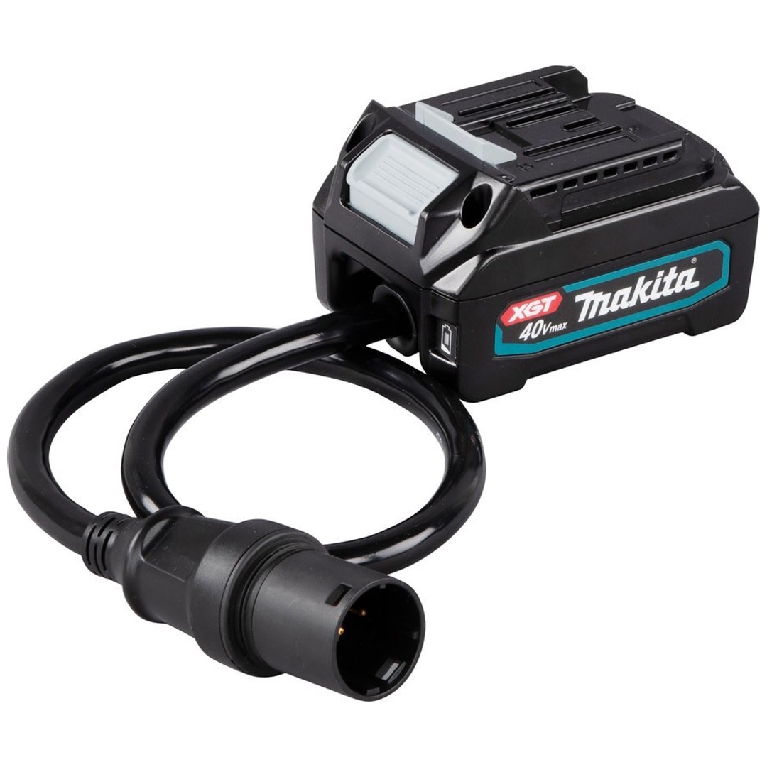 Makita 191N62-4 XGT battery Adapter IPX4 60cm cable charge indicator