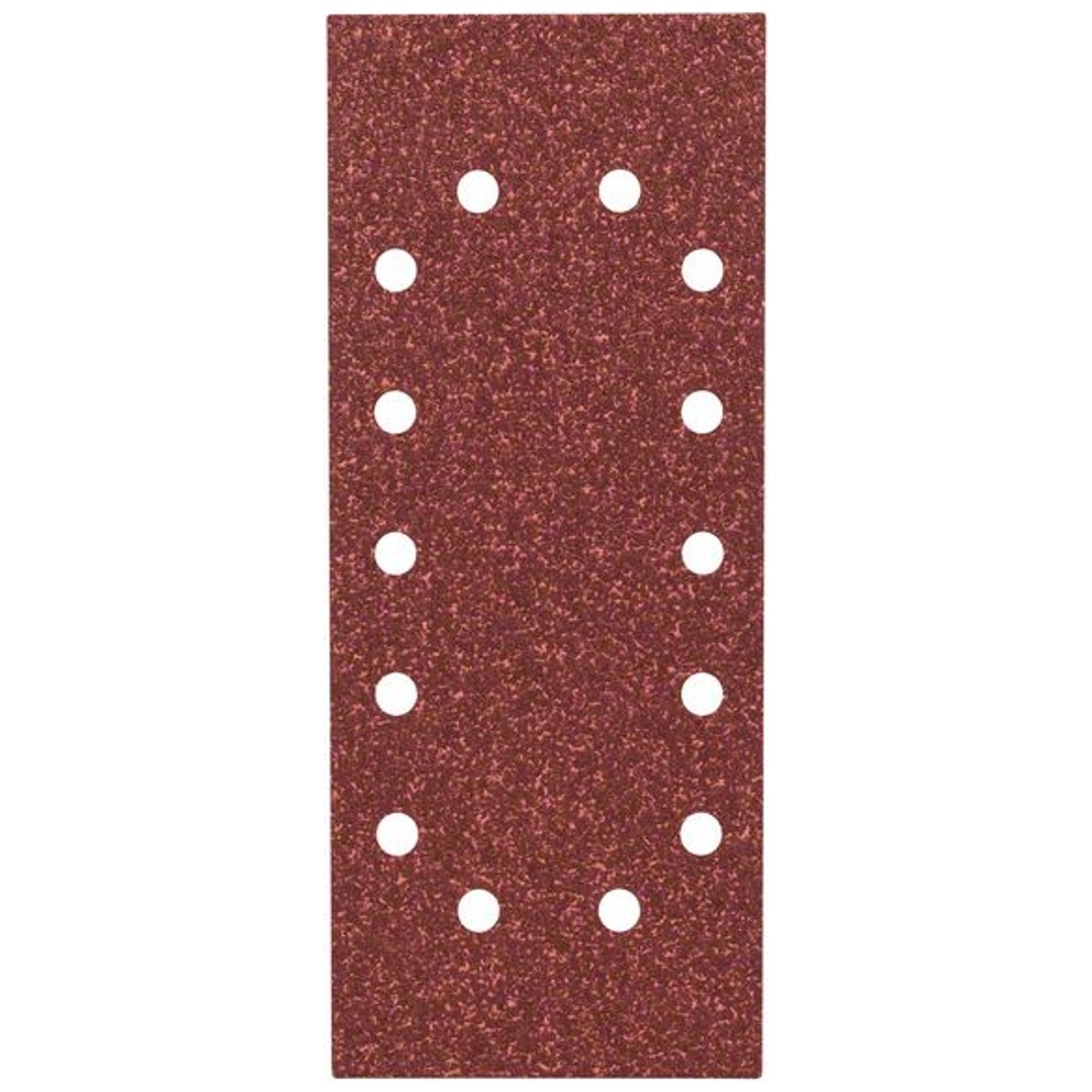 Bosch Schleifblatt-Set für Schwingschleifer, 10-tlg., DIY, 14 Löcher, 115 x 280, 40