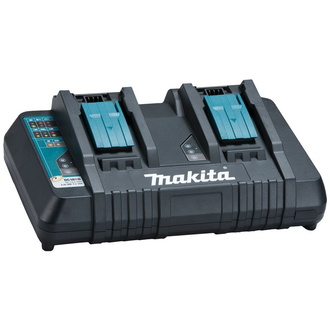 Makita Doppel-Schnellladegerät DC18RD LXT, 14,4V/18V