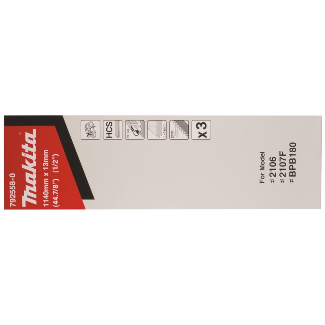 Makita Bandsägeblatt 24Z, 3 Stk.