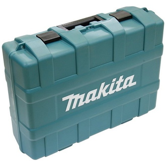 Makita Transportkoffer für Akku-Stemmhammer HM002G od. HR006G & 2 Akkus, Ladeg., Seitengriff, Bohrer-/Meißelfett