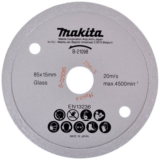 Makita Diamantscheibe Glas, 85 x 15 mm, 1 Stk.