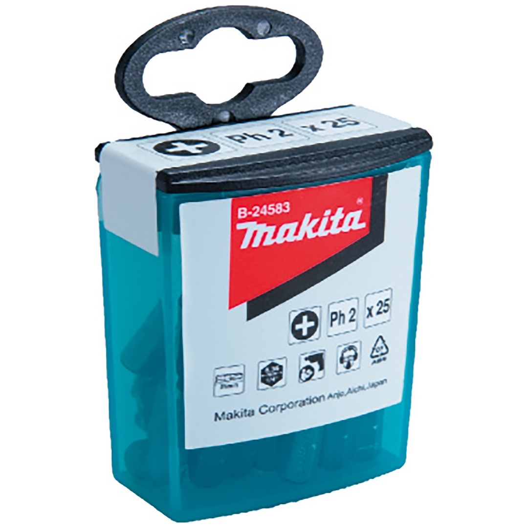 Makita Bit PH2 25 Stk., PH2, 25 mm