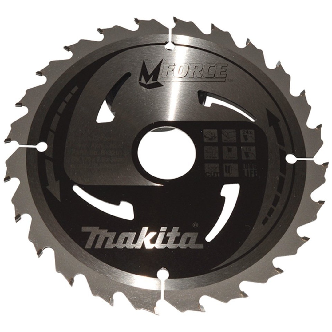 Makita Kreissägeblatt M-FORCE 170/30 mm, 24 Zähne, 1,2 mm, Holz