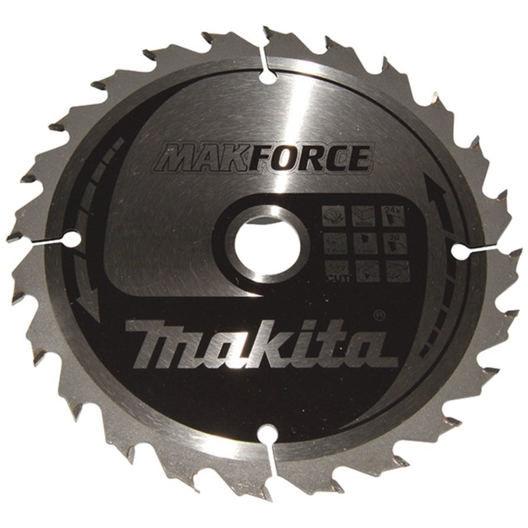 Makita Kreissägeblatt MAKFORCE 160/20 mm, 24 Zähne, 1,5 mm, Holz
