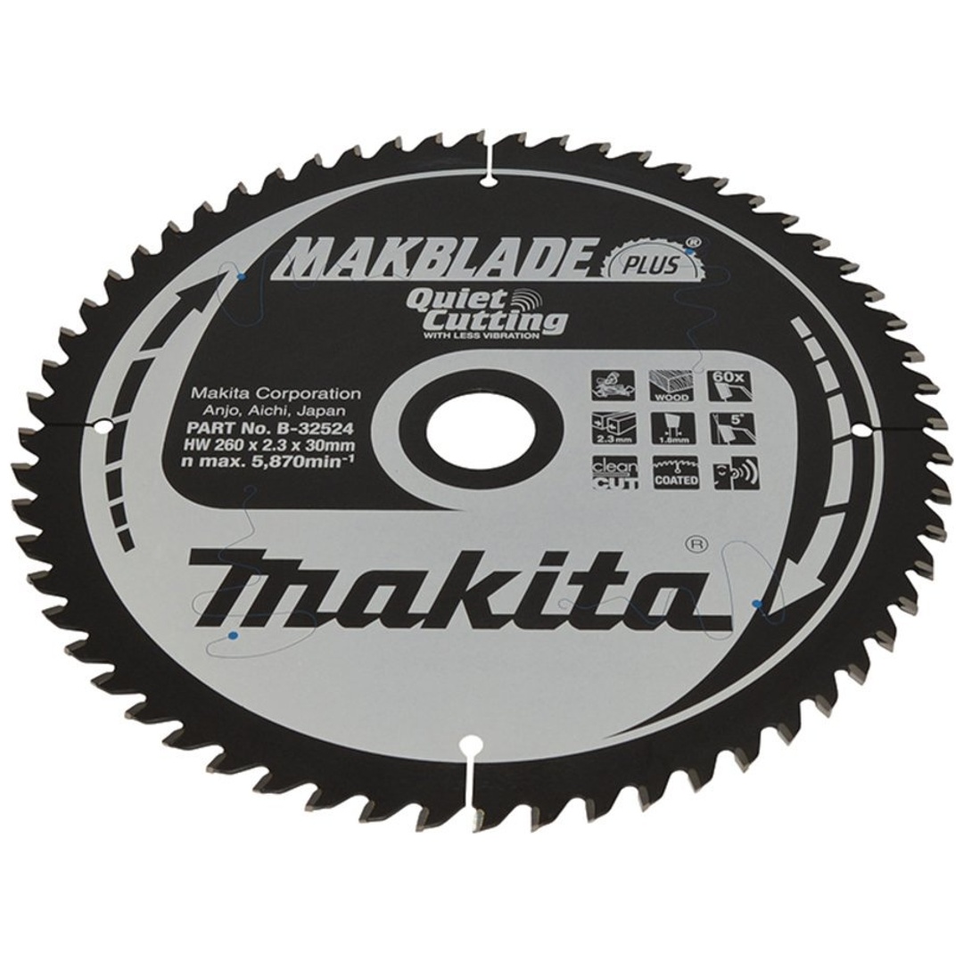 Makita Sägeblatt MAKBLADE+ 260x30x60Z