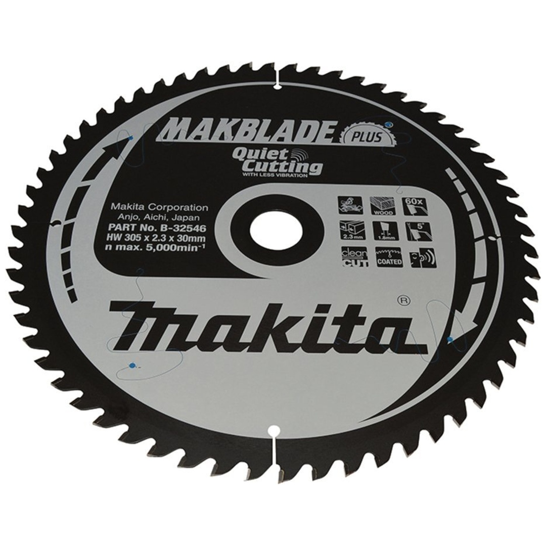 Makita Sägeblatt MAKBLADE+ 305x30x60Z, 2,3 mm