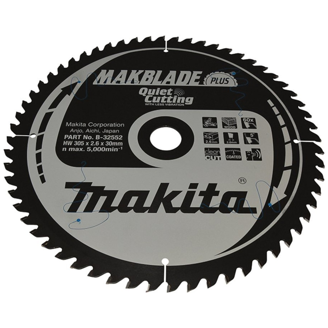Makita Sägeblatt MAKBLADE+ 305x30x60Z , 2,6 mm