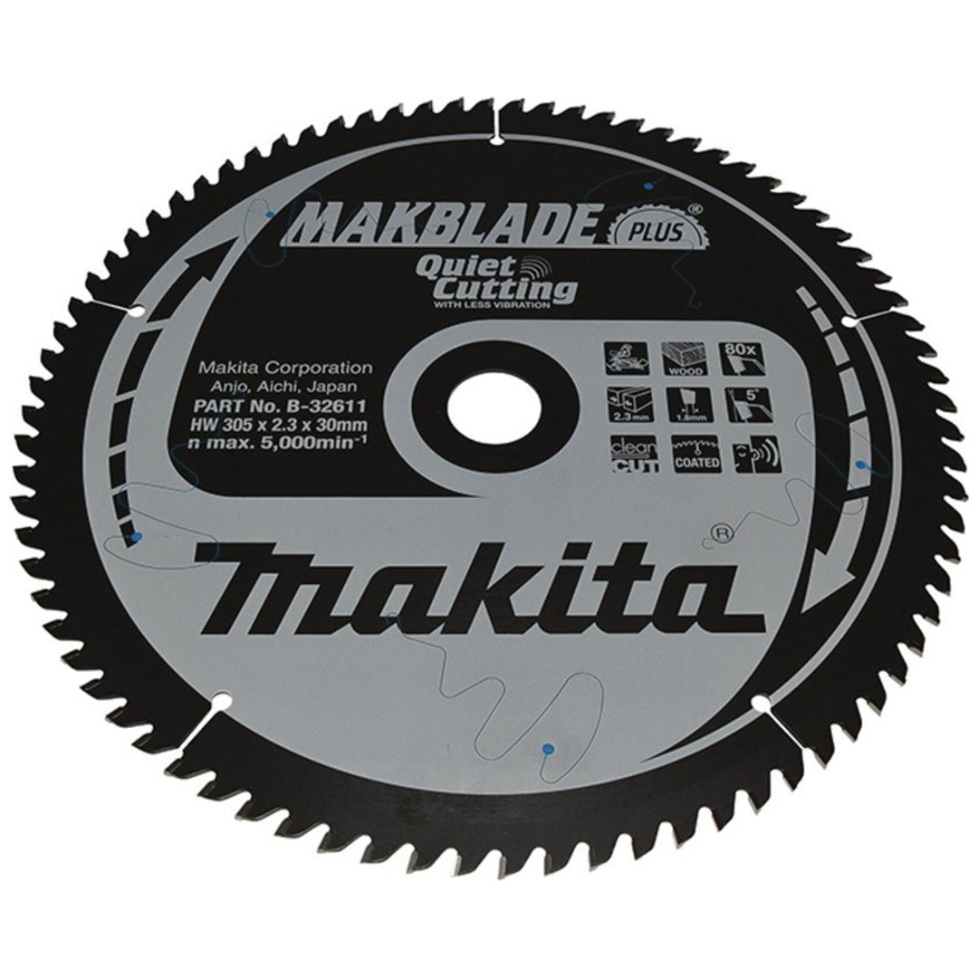 Makita Sägeblatt MAKBLADE+ 305x30x80Z