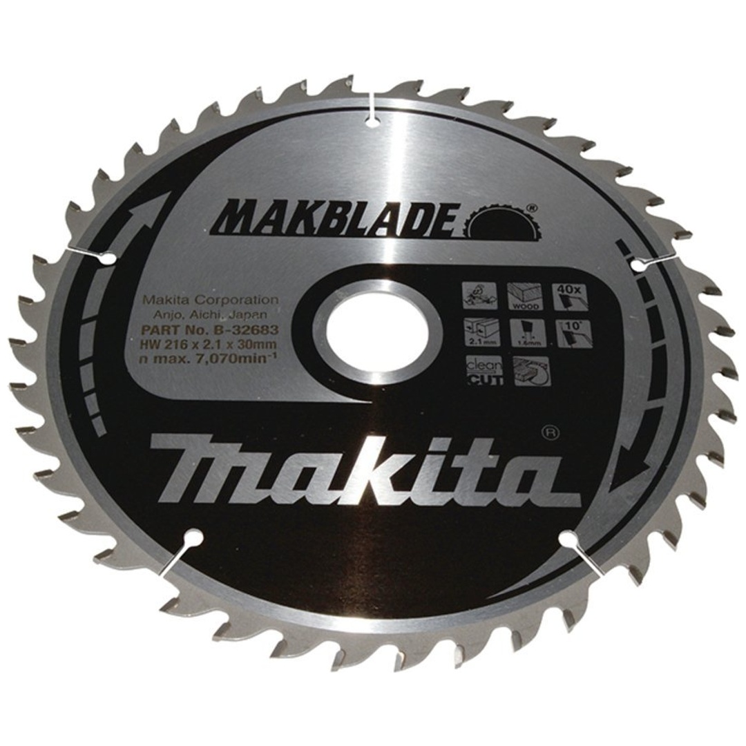Makita Sägeblatt MAKBLADE 216x30x40Z