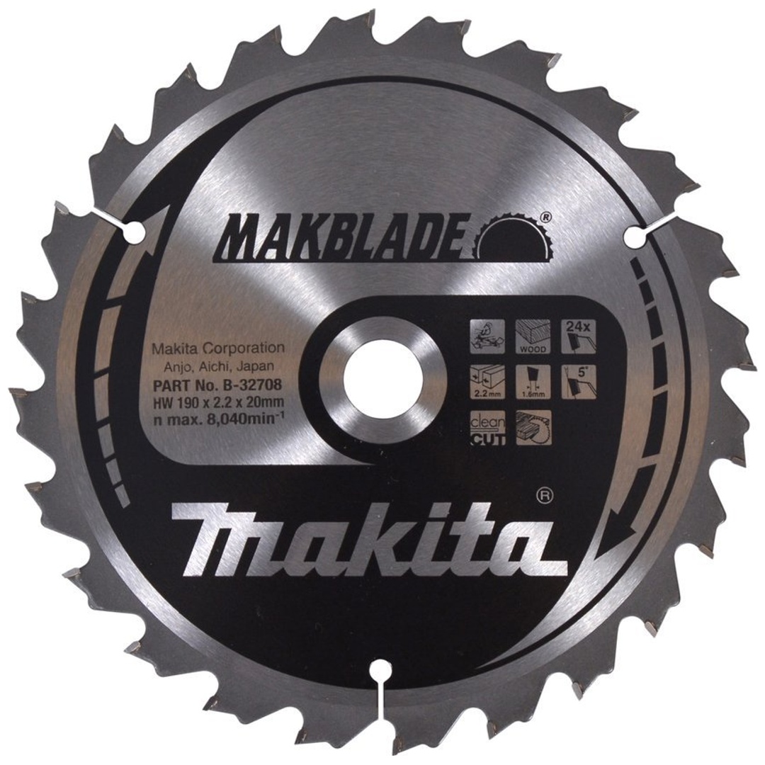 Makita Sägeblatt MAKBLADE 190x20x24Z