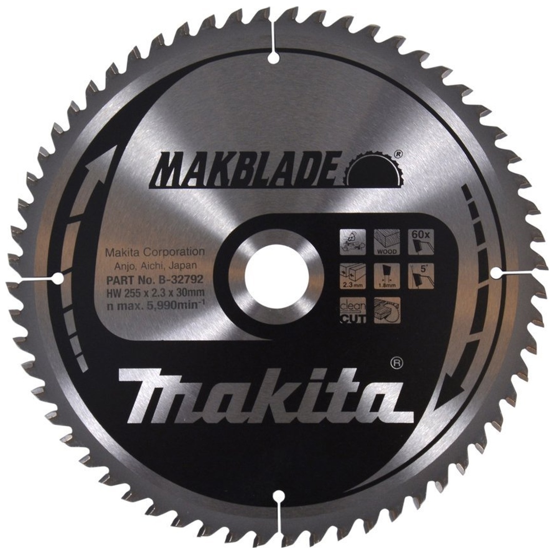 Makita Sägeblatt MAKBLADE 255x30x60Z