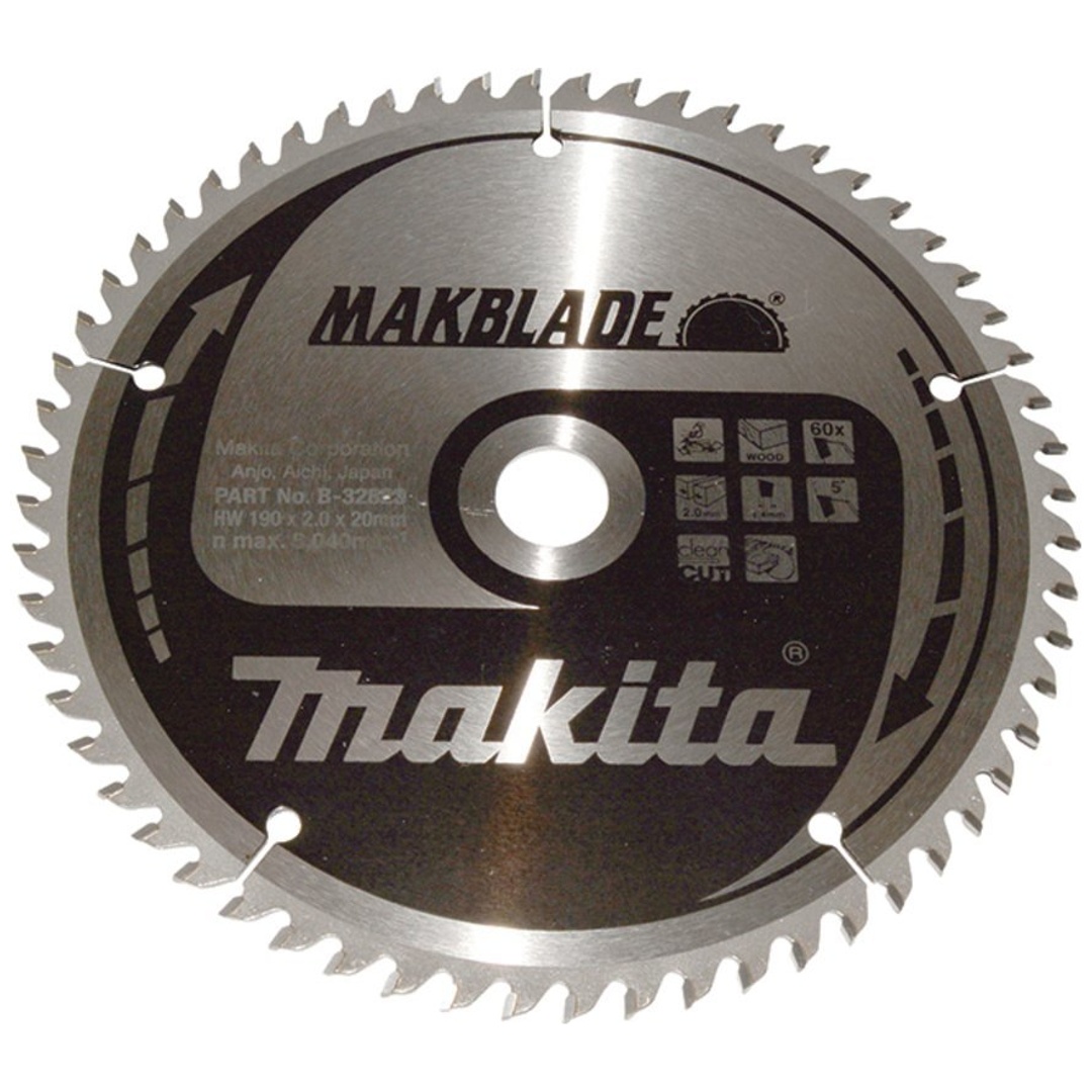 Makita Sägeblatt MAKBLADE 190x20x60Z