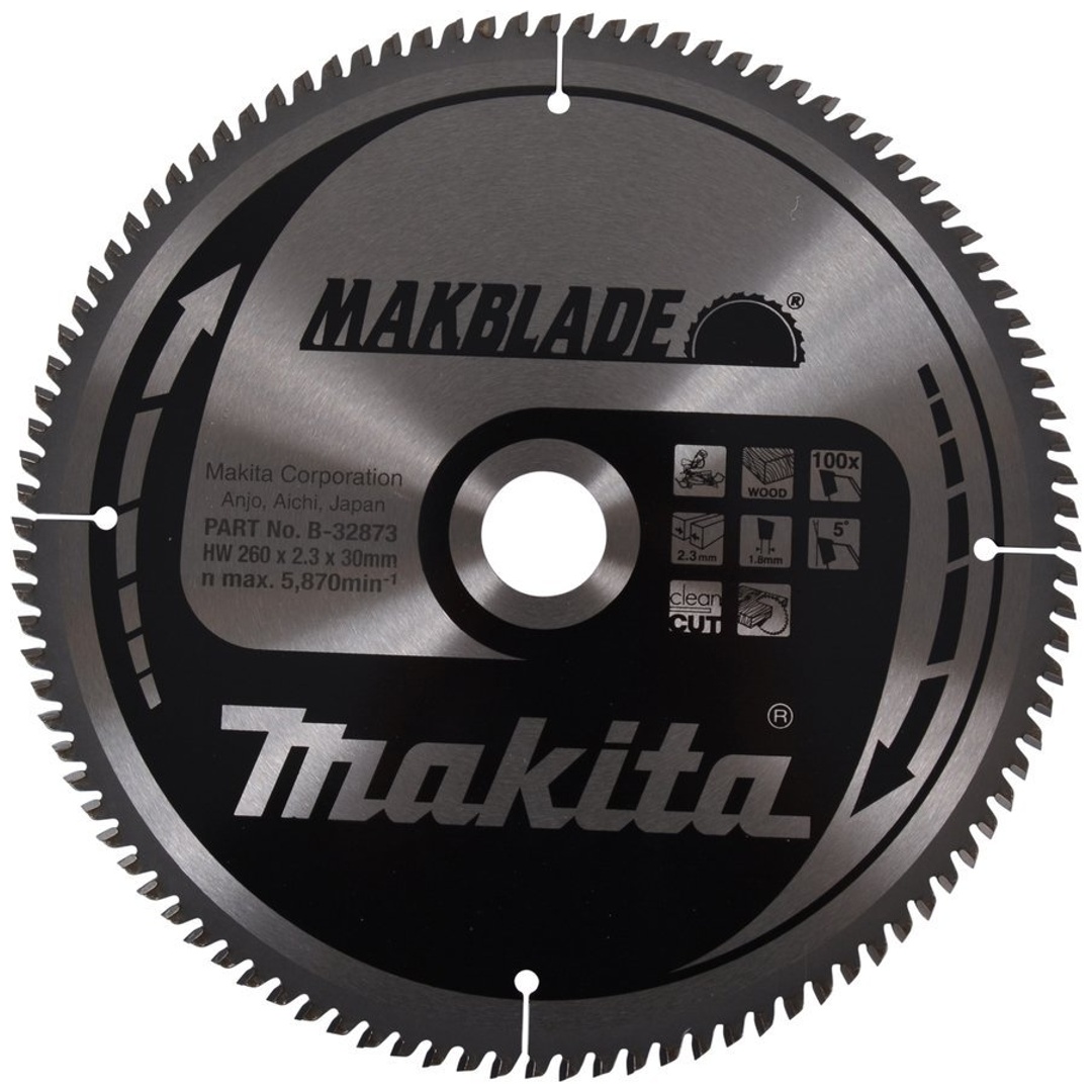 Makita Sägeblatt MAKBLADE 260x30x100Z