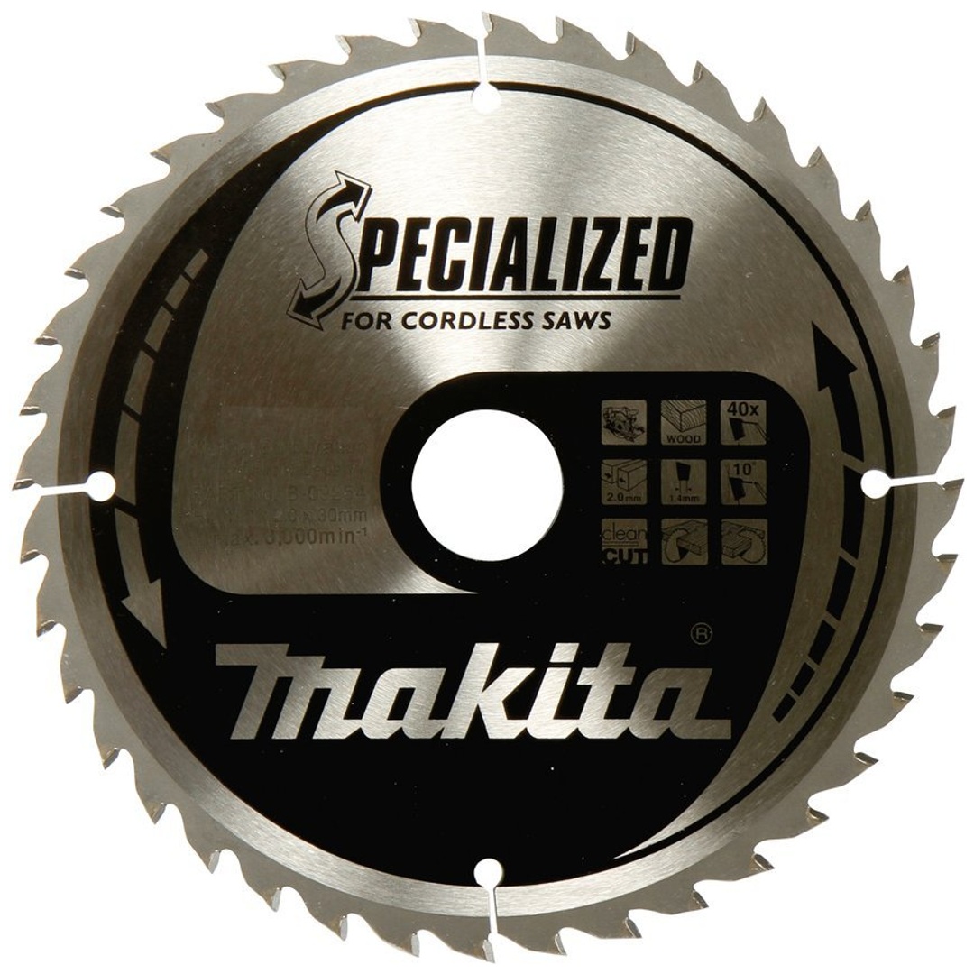 Makita Sägeblatt SPECIALIZED 190x30x24Z, Zahnwinkel 20°, 2,0 mm