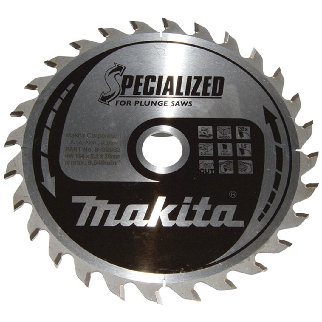 Makita Sägeblatt SPECIALIZED 160x20x28Z