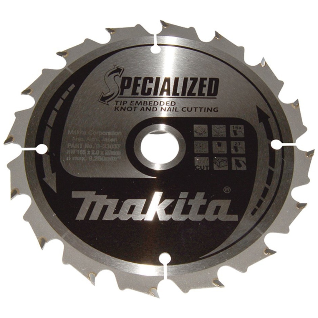 Makita Sägeblatt SPECIALIZED 165x20x16Z