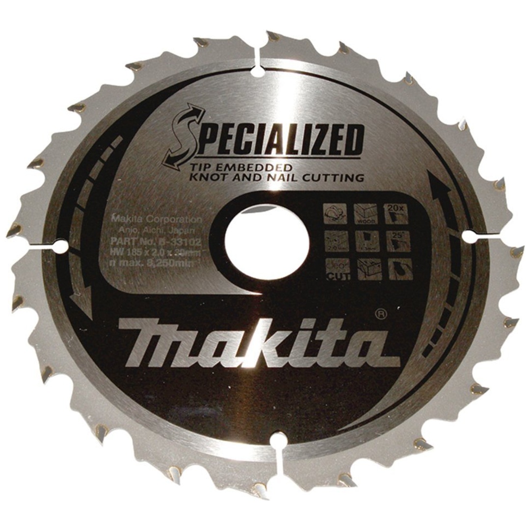 Makita Sägeblatt SPECIALIZED 185x30x20Z