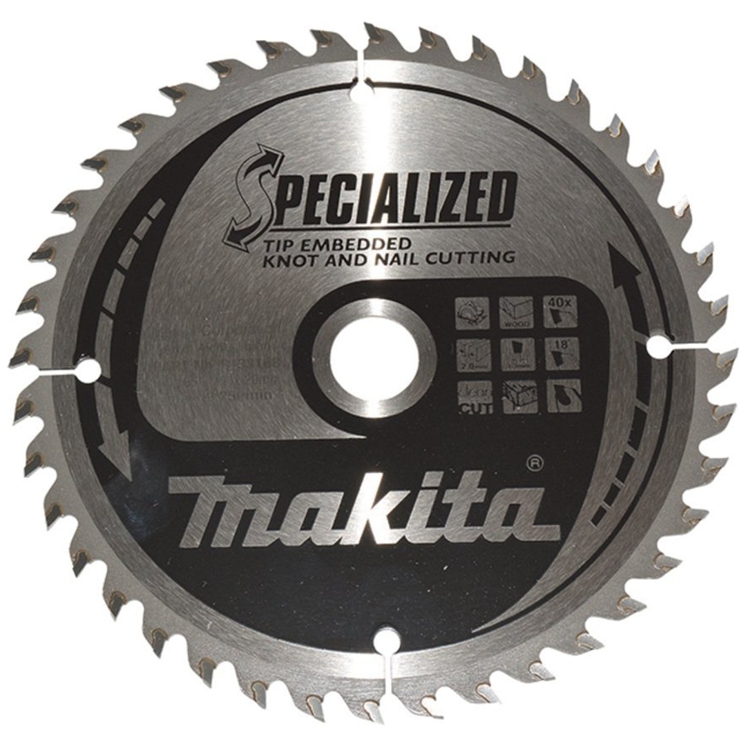 Makita Sägeblatt SPECIALIZED 165x20x40Z