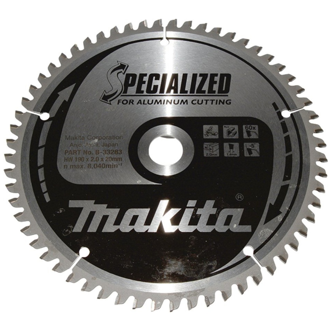 Makita Sägeblatt SPECIALIZED 190x20x60Z, 2,0 mm