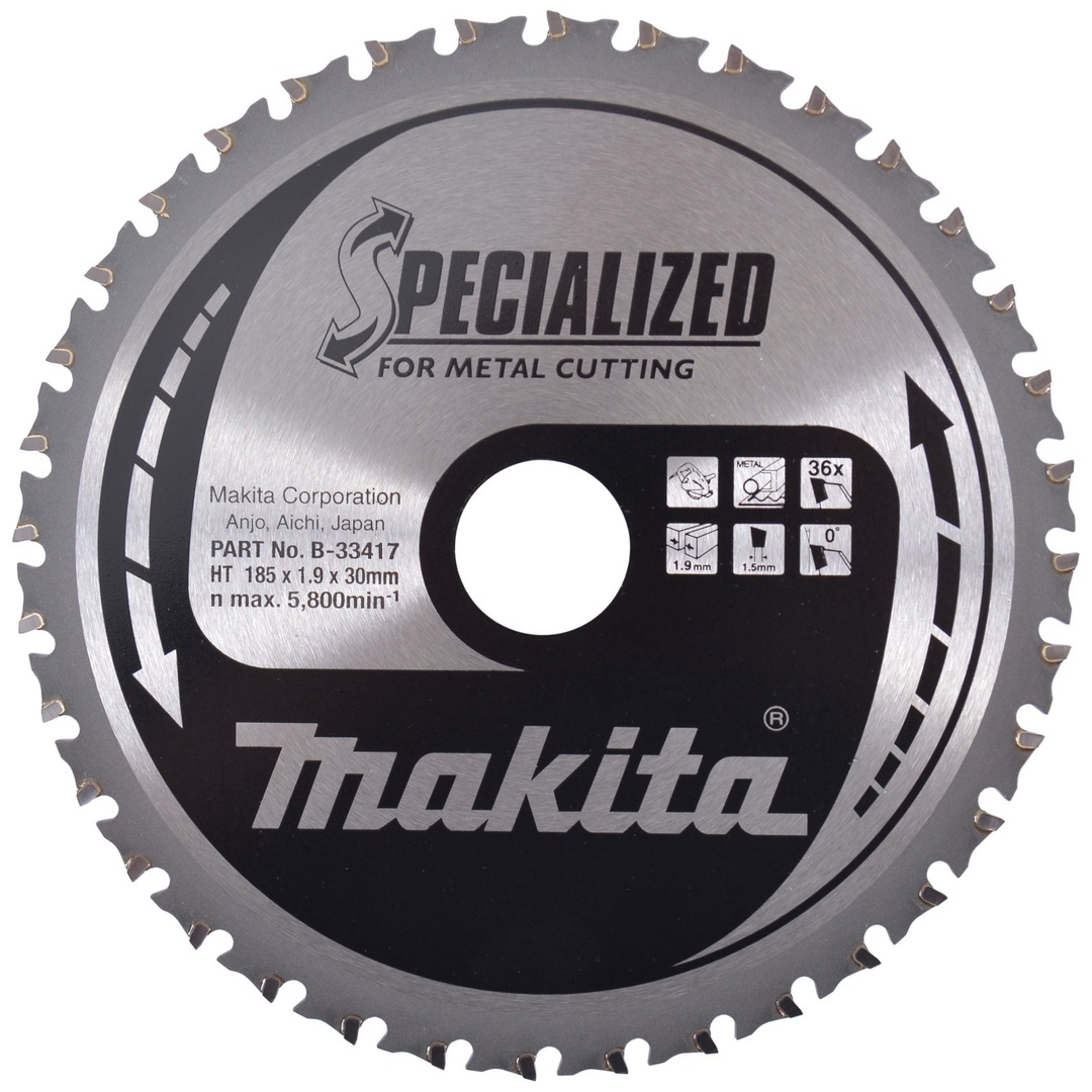 Makita SPECIALIZED Sägeblatt 185x30x36Z