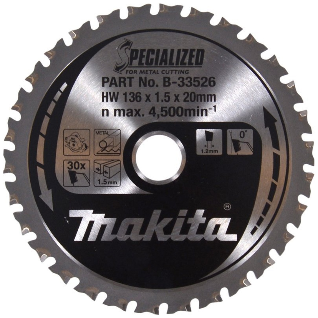 Makita Sägeblatt SPECIALIZED 136x20x30Z