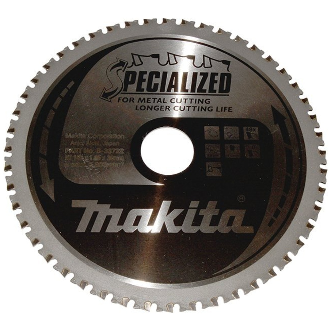Makita SPECIALIZED Sägeblatt 185x30x48Z, 125 mm