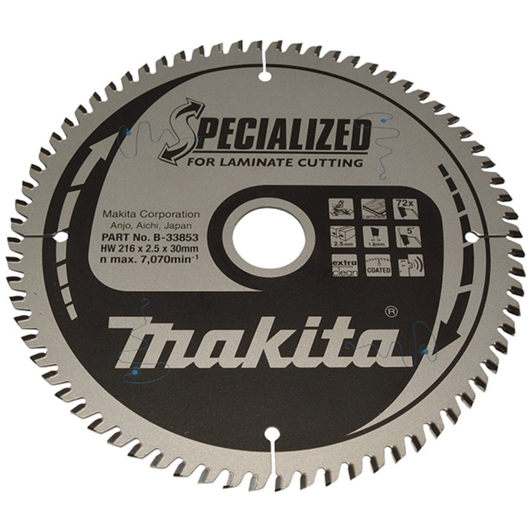 Makita Sägeblatt SPECIALIZED 216x30x72Z