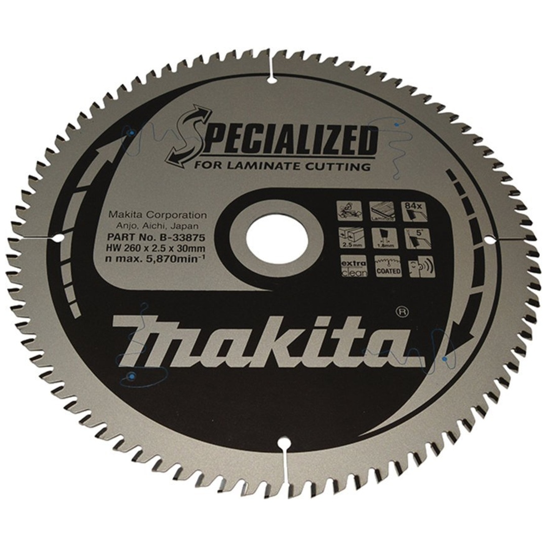 Makita Sägeblatt SPECIALIZED 260x30x84Z