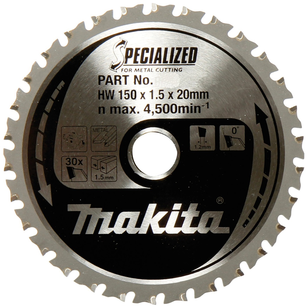 Makita SPECIALIZED Sägeblatt 150x20x52Z Alu