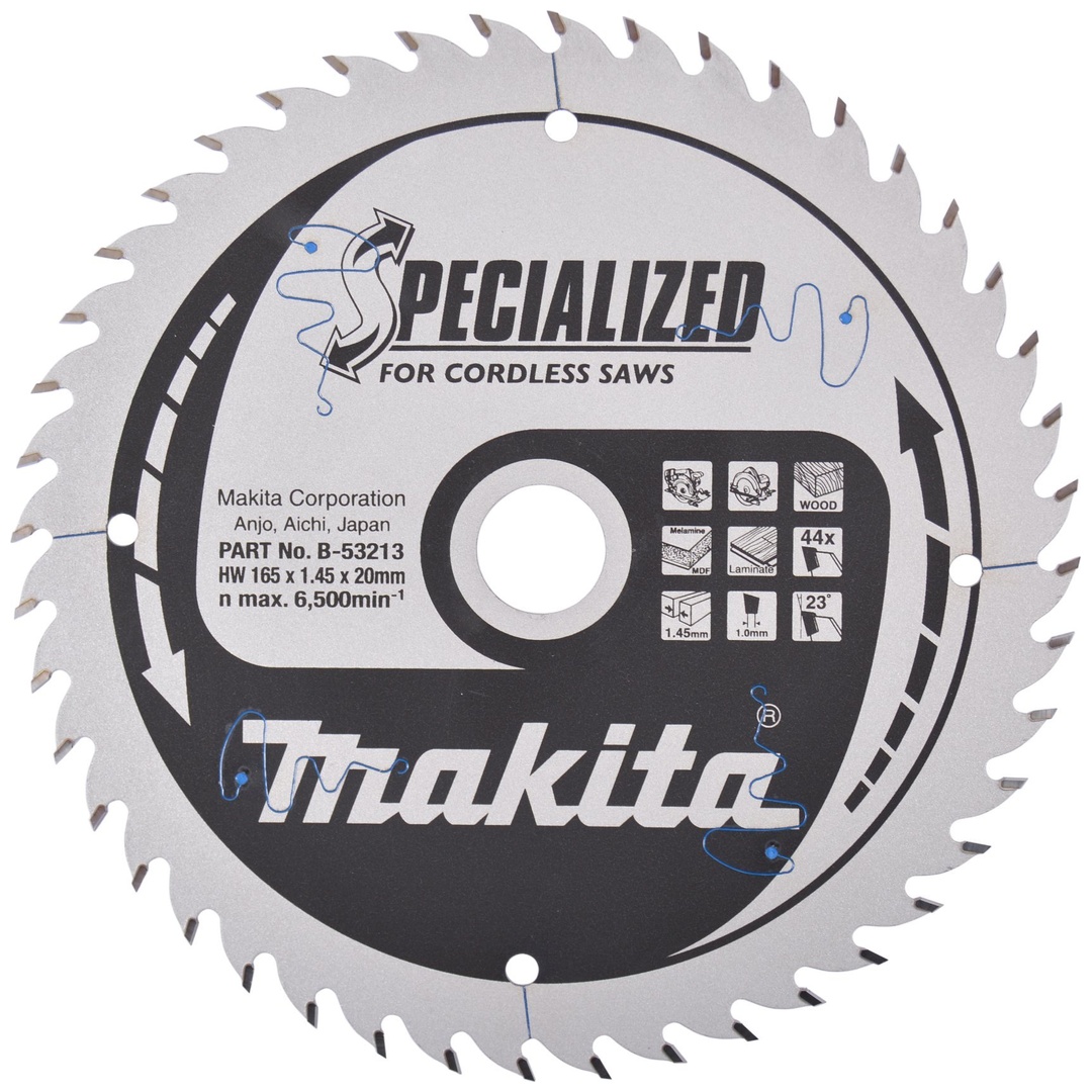 Makita SPECIALIZED Sägeblatt 165x20x44Z