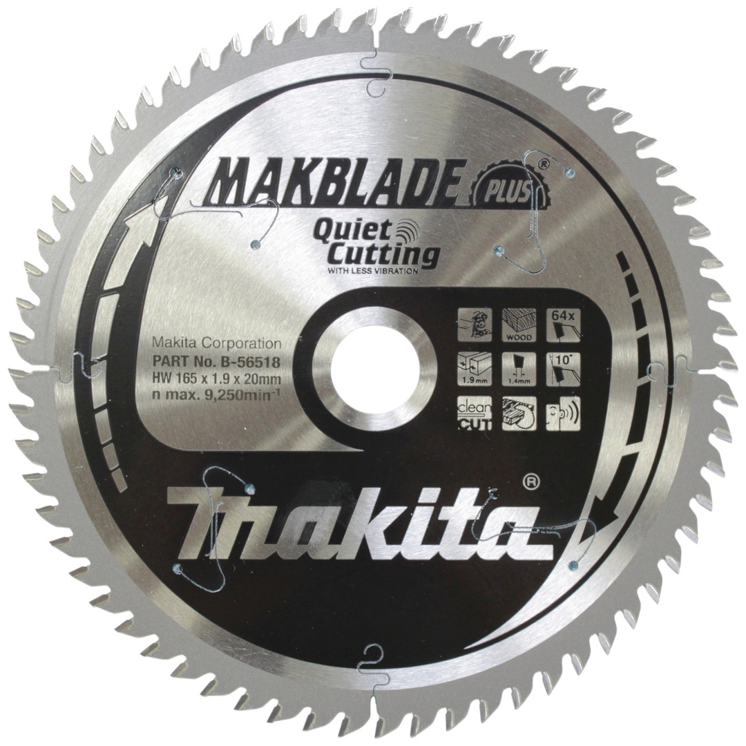 Makita Sägeblatt MAKBLADE+ 165x20x64Z