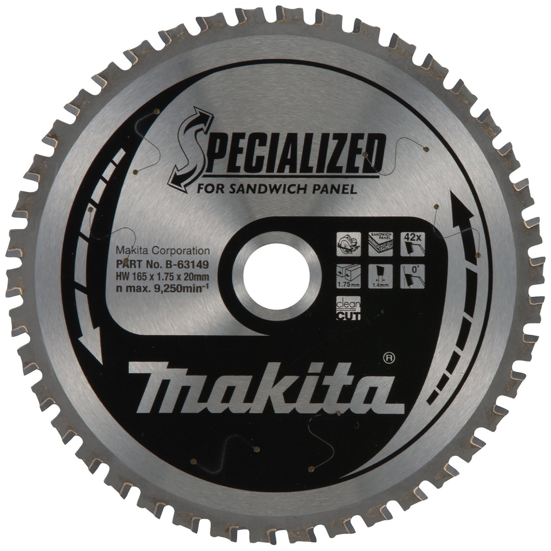 Makita SPECIALIZED Sägeblatt 165x20x42Z
