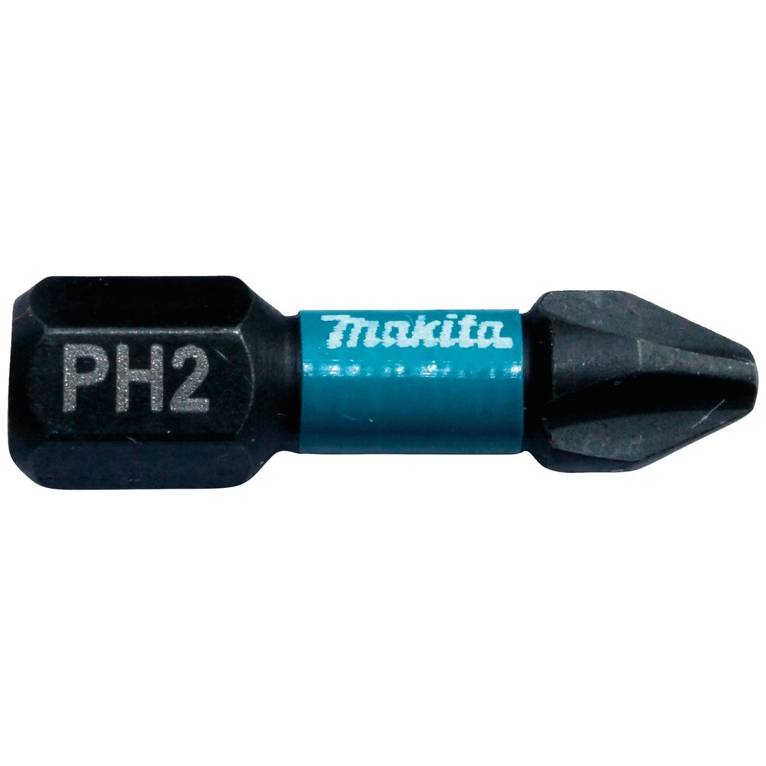 Makita Bit PH2 Impact Black, PH2, 2 Stk., 25 mm