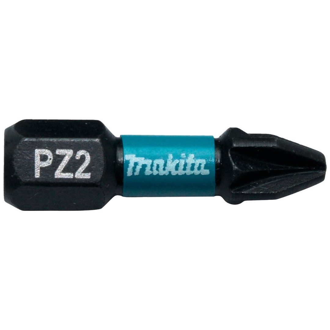 Makita Bit PZ2 Impact Black, PZ2, 2 Stk., 25 mm