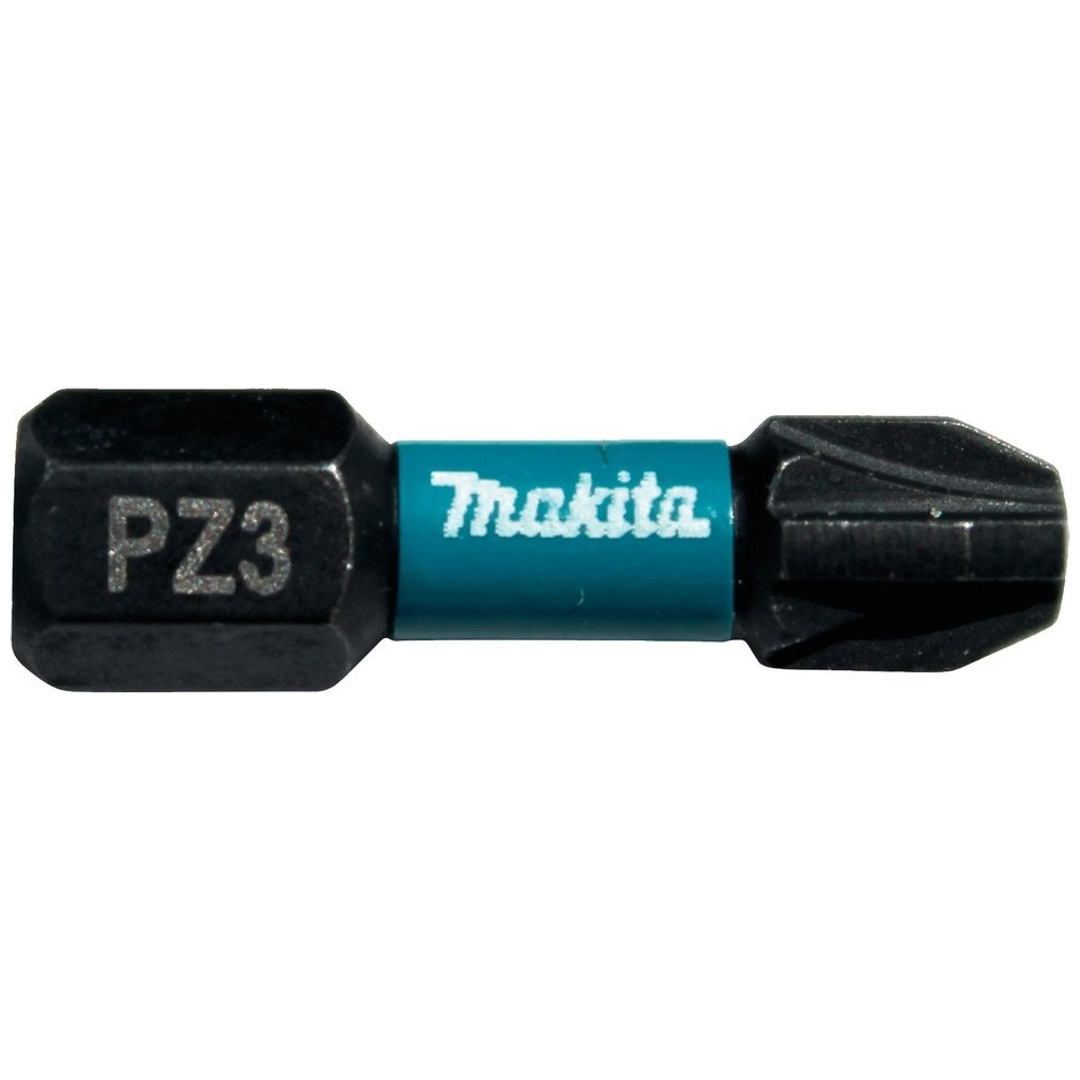 Makita Bit PZ3 Impact Black, PZ3, 2 Stk., 25 mm