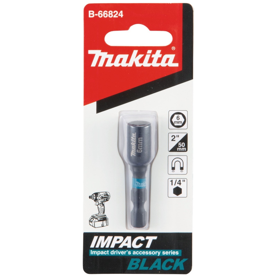 Makita magn. Steckschlüssel 6 mm für 1/4