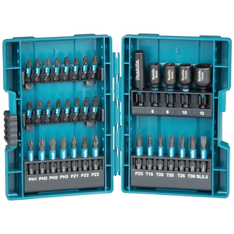 Makita Impact Black Bit-Set 35-tlg., PH, PZ, T, SL