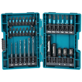 Makita Bohrer-Bit-Set Impact Black 33-tlg.