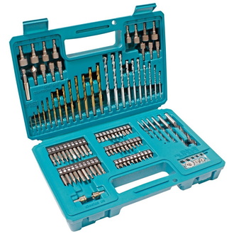 Makita Bohrer-Bit-Set 102-tlg., Bohrer, Bits, Steckschlüsseleinsätze