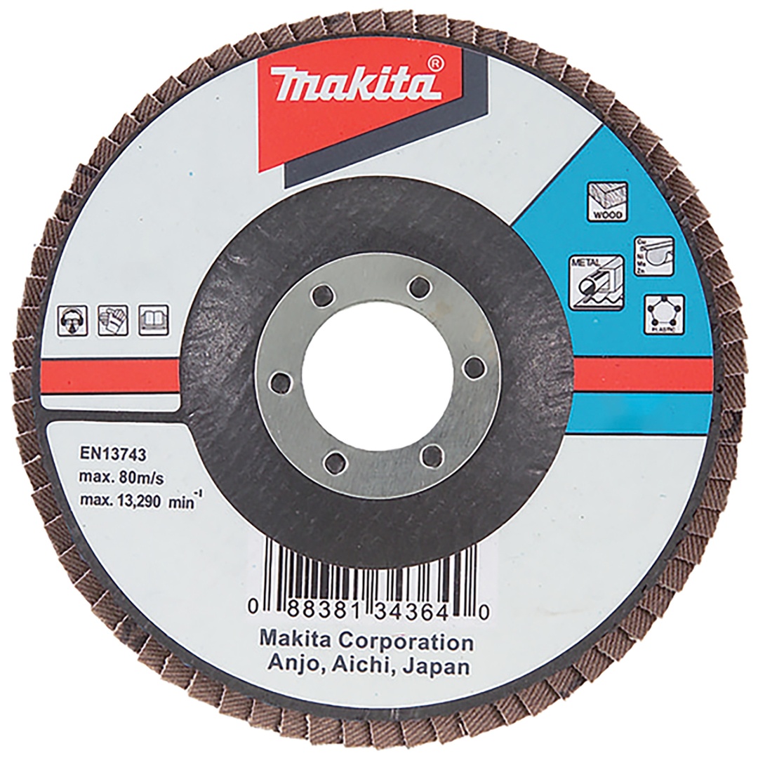 Makita Fächerschleifscheibe 180 mm, A40 p1380330