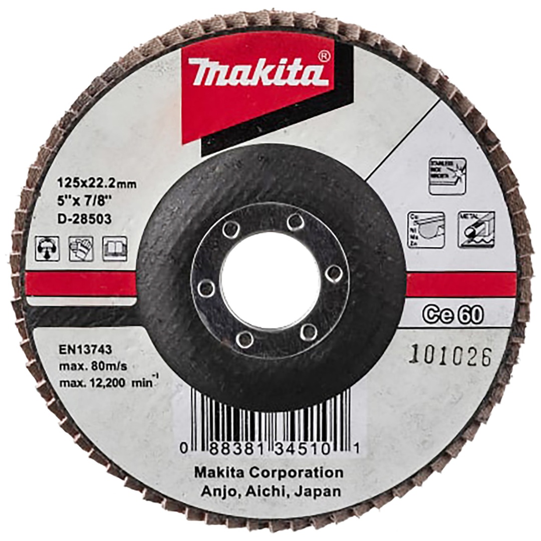 Makita Fächerschleifscheibe 125 mm, 60F